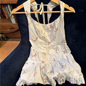 Wild Fable White Smocked Top